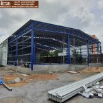 รับสร้างโกดัง โครงการใหม่ P275 หน้างาน อ.ตาคลี นครสวรรค์ ขนาด 20×30×6 m. ทุกขั้นตอนตั้งแต่เริ่มต้น ราคาไม่รวมงานพื้นและเสาเข็ม สร้างโรงงาน สร้างโรงงาน by Happy Warehouse
