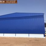 เตรียมส่งมอบโกดัง โครงสร้าง HW-H ขนาด 20x25x8 เมตร ฐานรากเข็มตอก 1 ตัน/ตรม. สร้างโรงงาน สร้างโรงงาน by Happy Warehouse